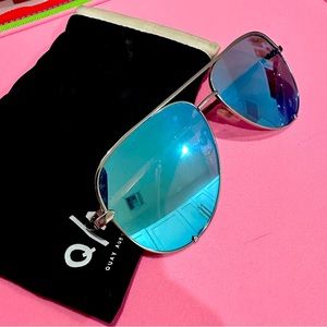 Quay blue sunglasses